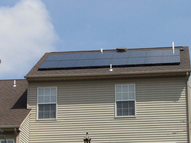 Sky Solar Solutions installed this 2.8 kW solar panel system in Collegeville, PA