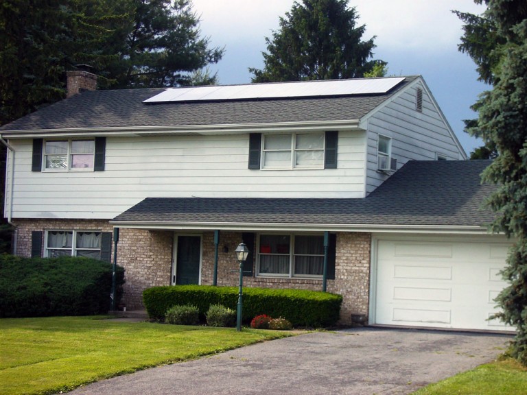 Sky Solar Solutions installed this 2.3 kW solar panel system in Harrisburg, PA