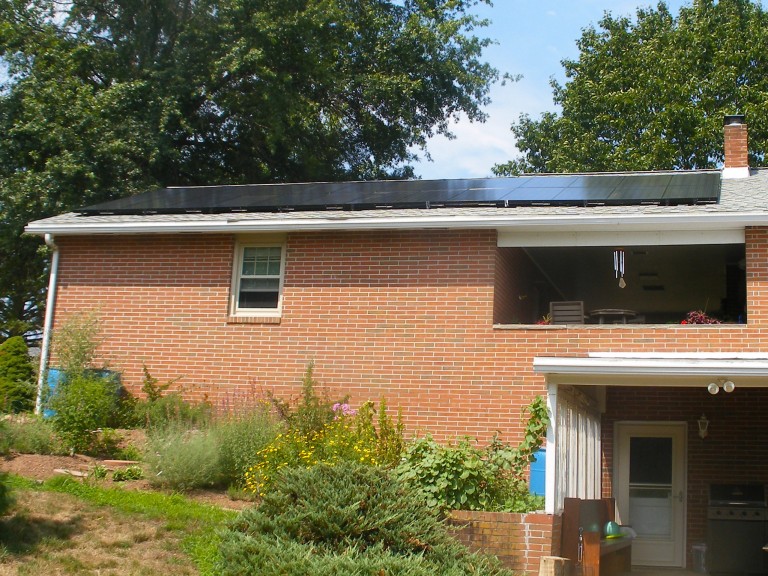 Sky Solar Solutions installed a 52 panel array at this home in Pennsburg, PA