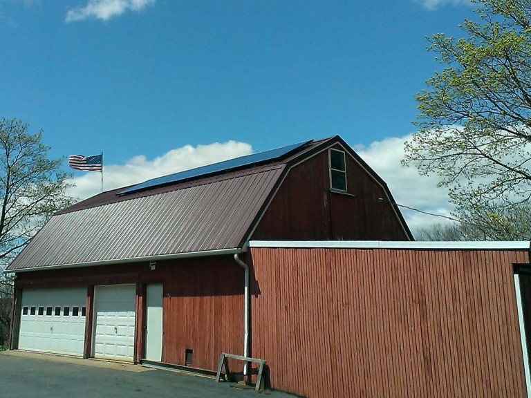 Sky Solar Solutions installed this solar panel system in Lehigh Valley, PA