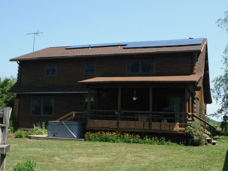 Sky Solar Solutions installed this 3.6 kW solar panel system in Douglass Township, PA