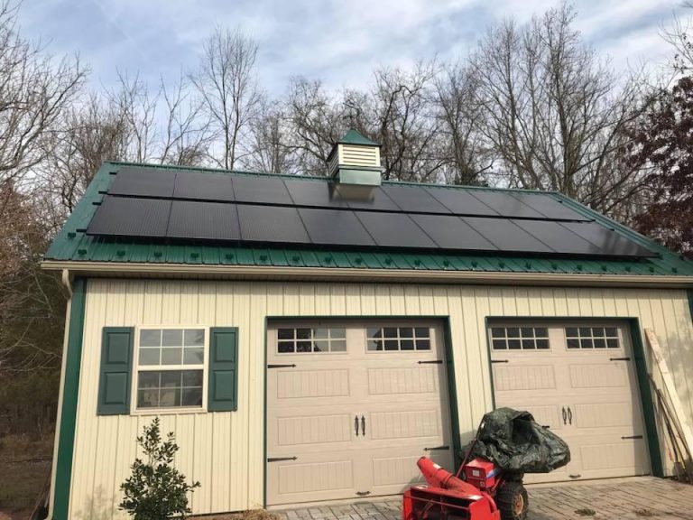 Sky Solar Solutions installed this solar PV array in Birdsboro, PA